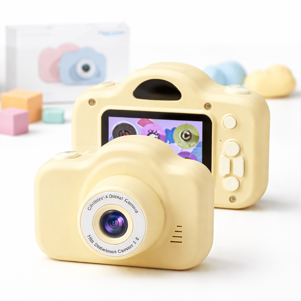 Compact Digital Camera — HD Video Capture, Creative Photo Filters
