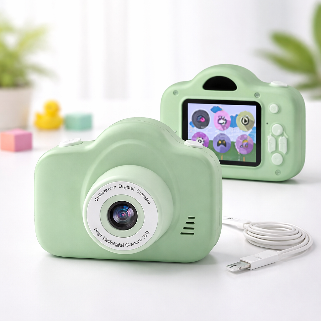 Compact Digital Camera — HD Video Capture, Creative Photo Filters
