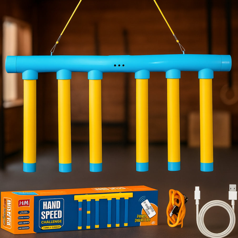 Kids Falling Stick Reflex Trainer — Three Progressive Speed Settings