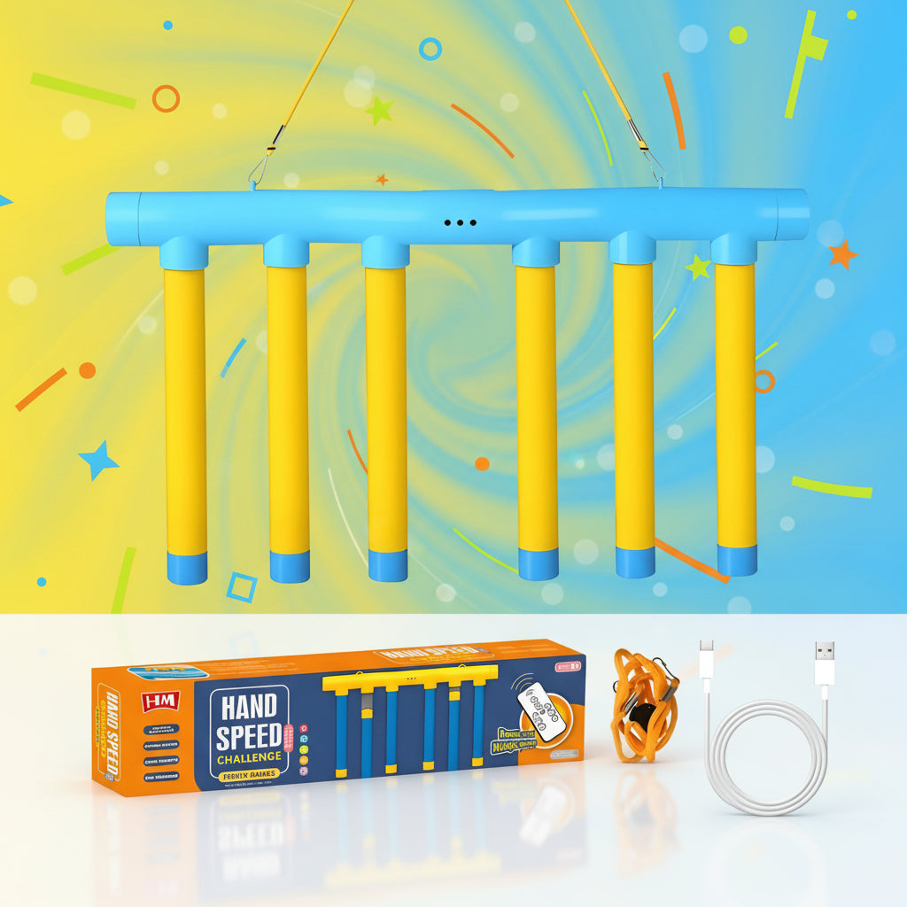 Nastavitelný trenažér reflexů s padajícími tyčkami — 3 rychlostní nastavení