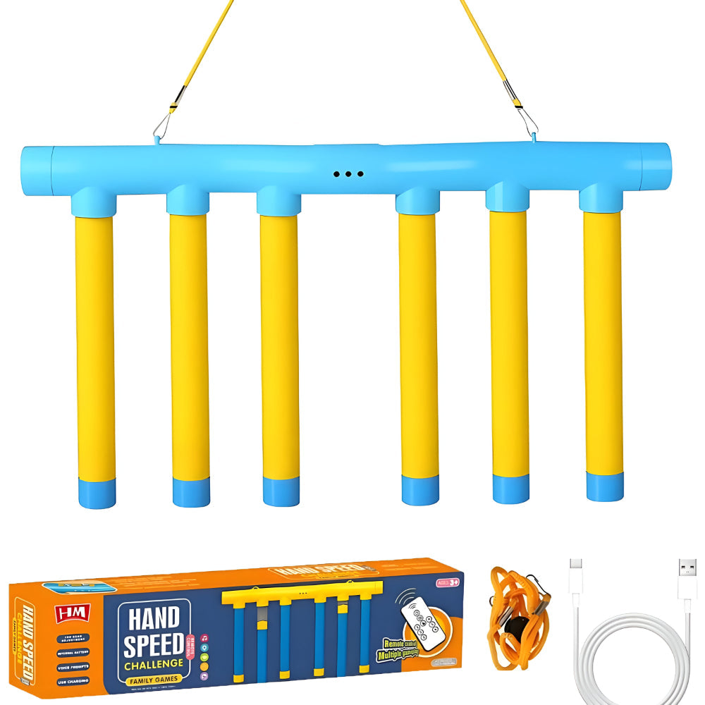 Kids Falling Stick Reflex Trainer — Three Progressive Speed Settings