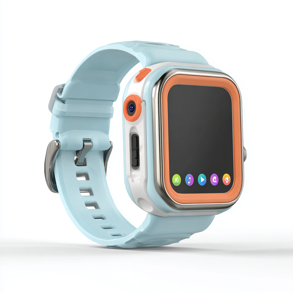 Dziecięcy smartwatch 4G — precyzyjne śledzenie GPS i sieć komórkowa