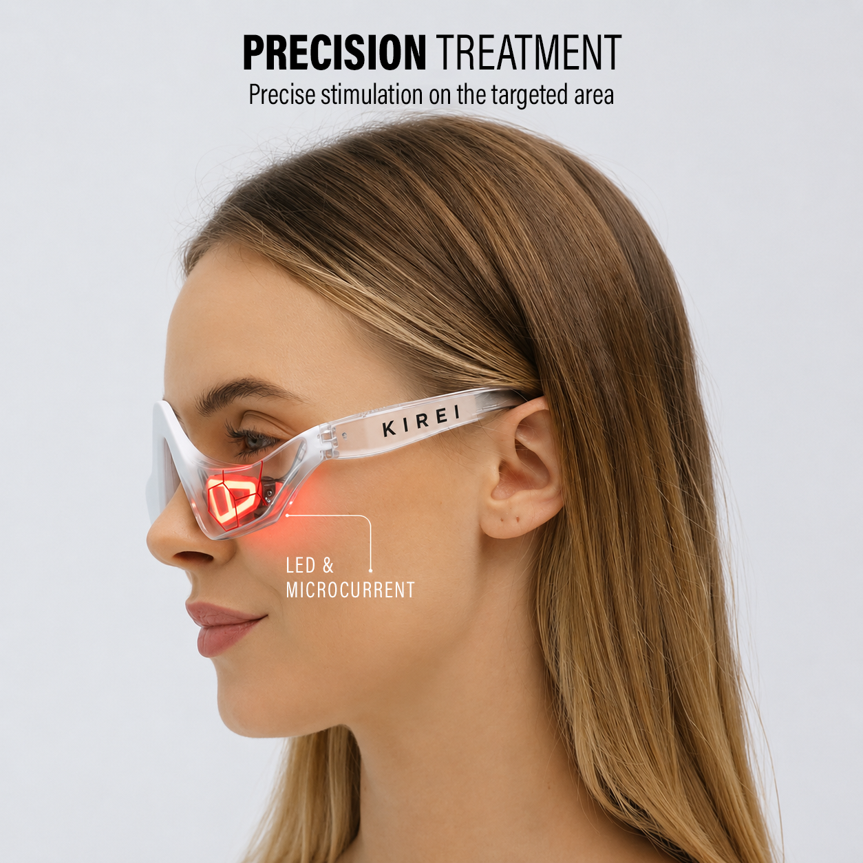 Red Light Eye Massager for Puffy, Tired Eyes