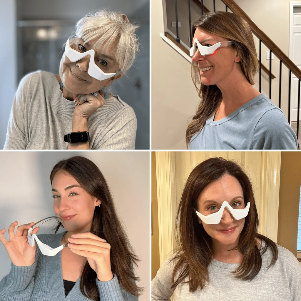 Red Light Eye Massager for Puffy, Tired Eyes