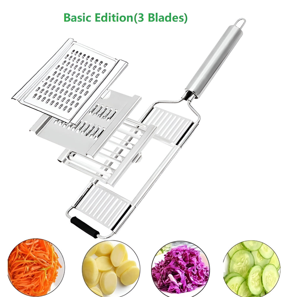 Stainless Steel Mandoline and Vegetable Slicer Cutting Kit