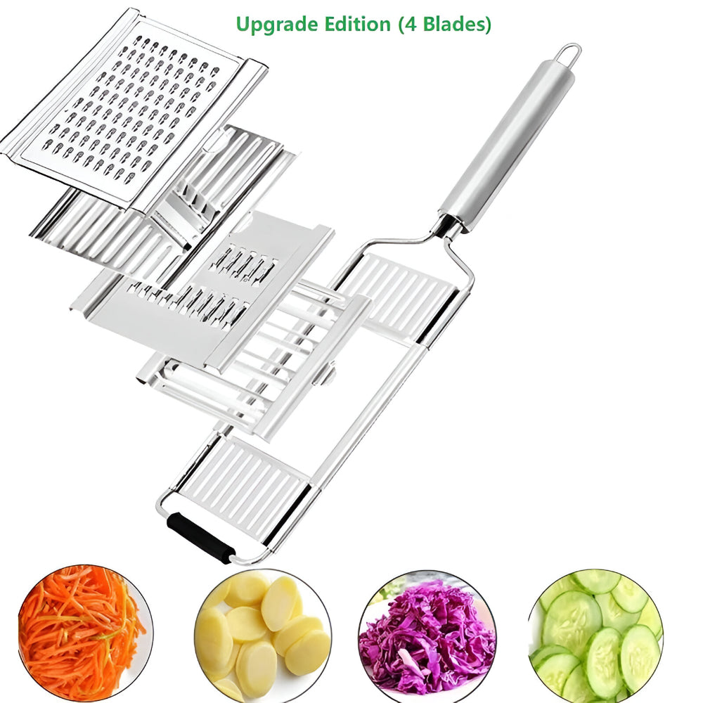 Stainless Steel Mandoline and Vegetable Slicer Cutting Kit