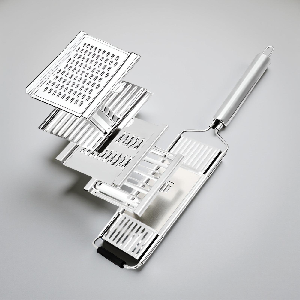 Stainless Steel Mandoline and Vegetable Slicer Cutting Kit