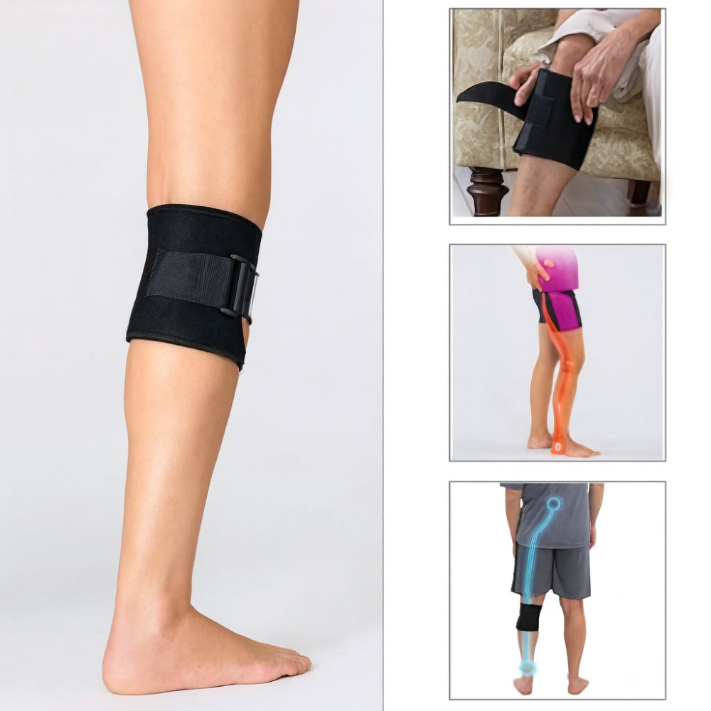 Knee Support Brace — Adjustable Compression Strap & Padded Panel
