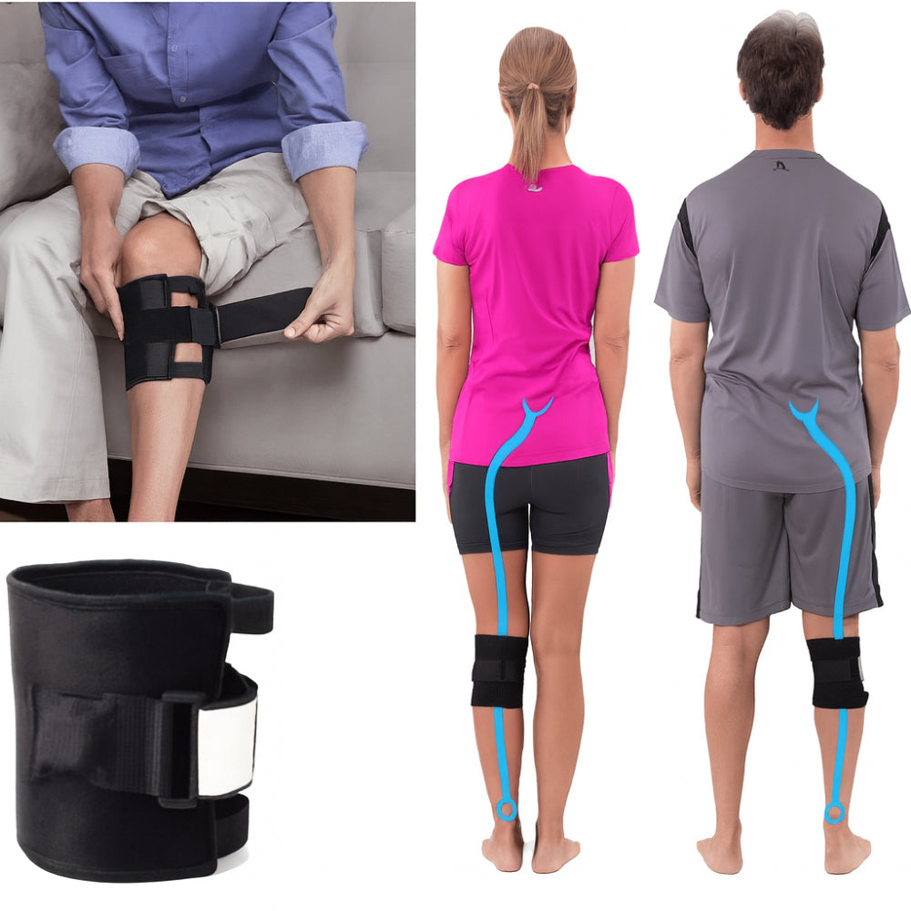Knee Support Brace — Adjustable Compression Strap & Padded Panel