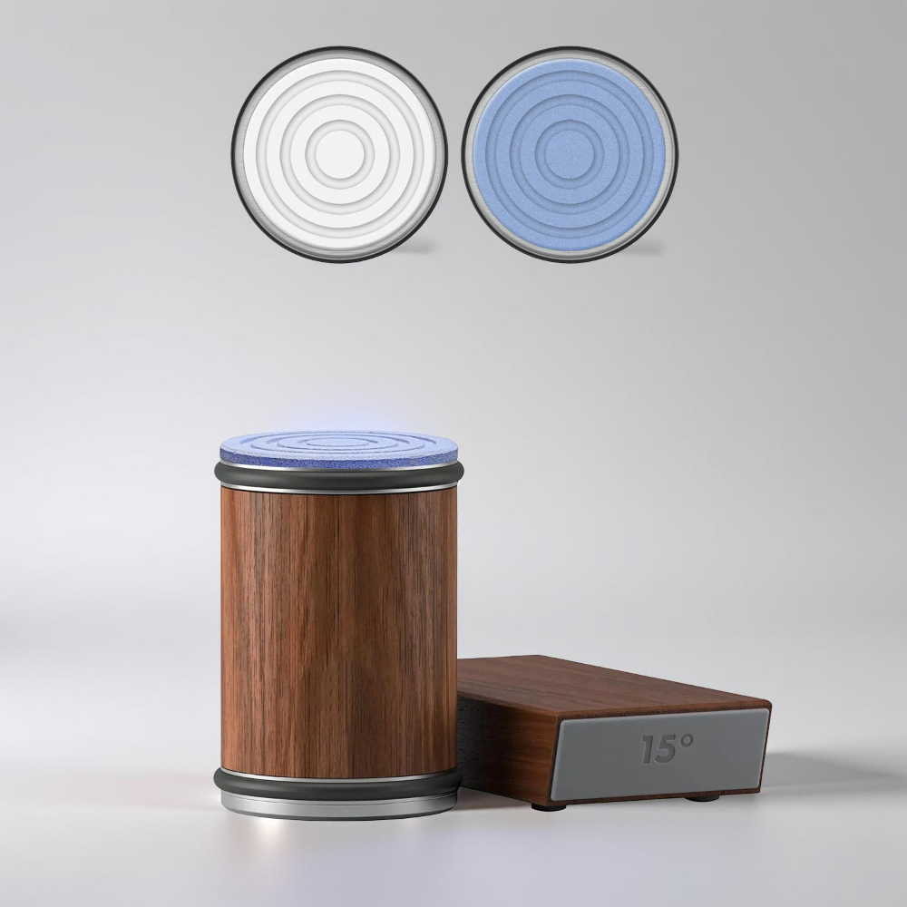 Knife Sharpener Rolling Wheel Dual Angle Steel Edge Tool | Meowbutter