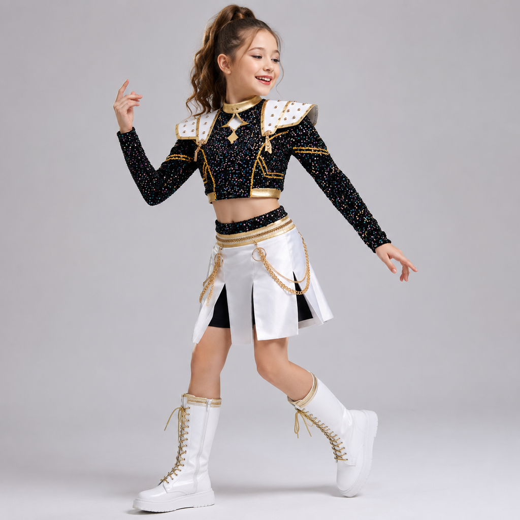 Kpop Halloween Costumes Stage Cosplay Outfit Set | Meowbutter