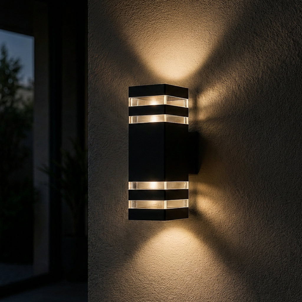 Kyro Outdoor Architectural Wall Light With Up And Down Lighting