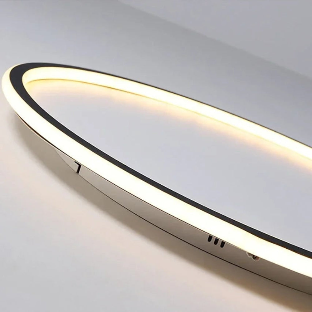Lampada da soffitto LED rotonda moderna luce calda | Meowbutter