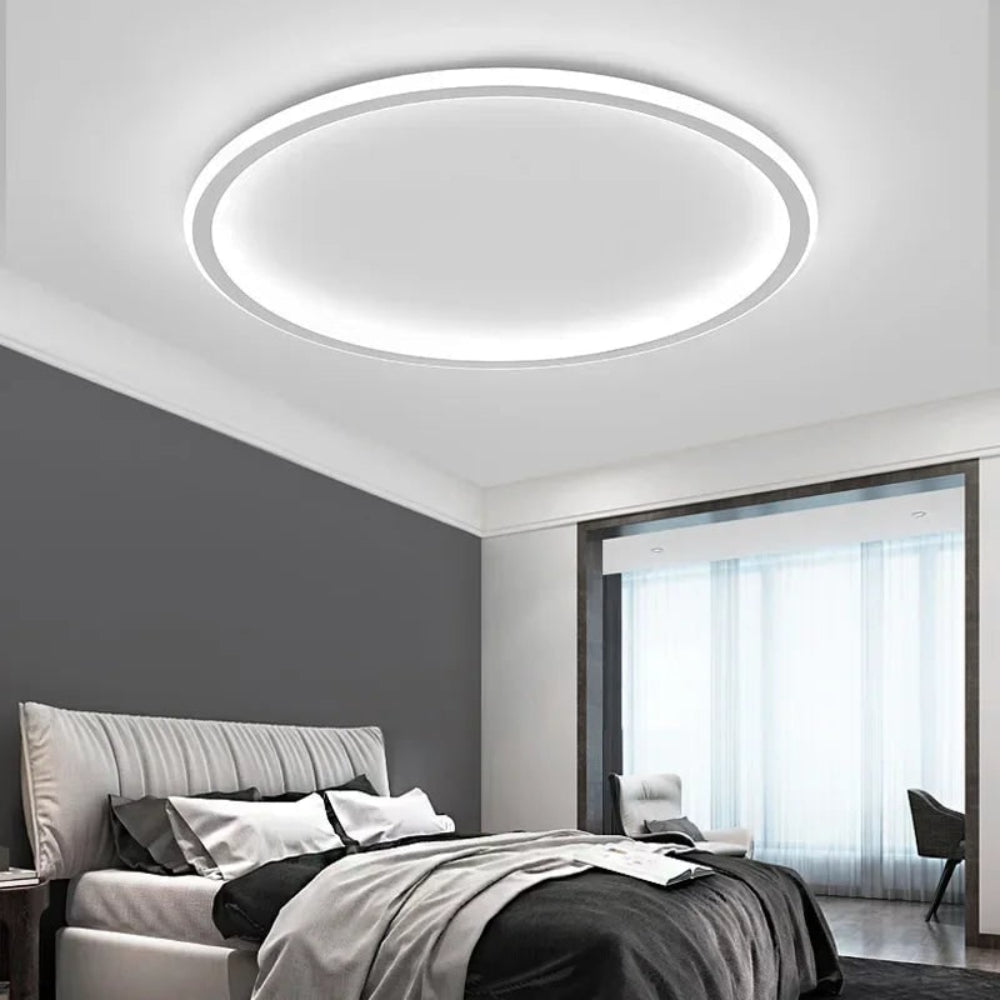 Lampada da soffitto LED rotonda moderna luce calda | Meowbutter