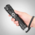 Torcia LED Ricaricabile ad Alta Luminosità per Campeggio Tattico | Meowbutter