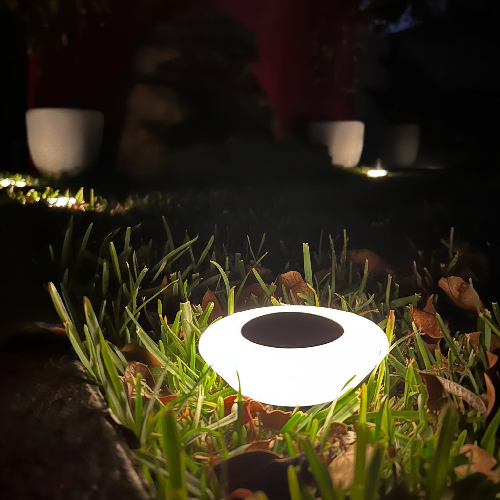Solarne lampki LED do ścieżek — wodoodporna konstrukcja na każdą pogodę