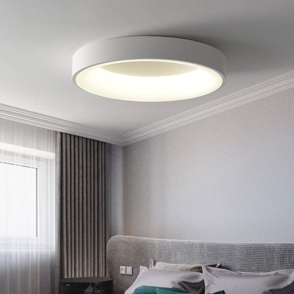 Modré LED stropní světlo s přisazeným montážním držákem, stmívatelný minimalistický design