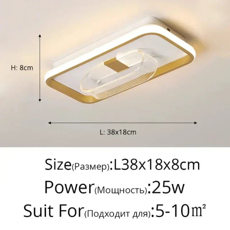 VintageVersatility - Acrylic ceiling light