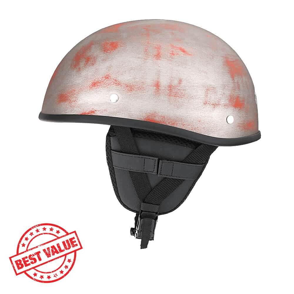 Lehká helma Beanie ve stylu SOA s certifikací AS/NZ — rezavá