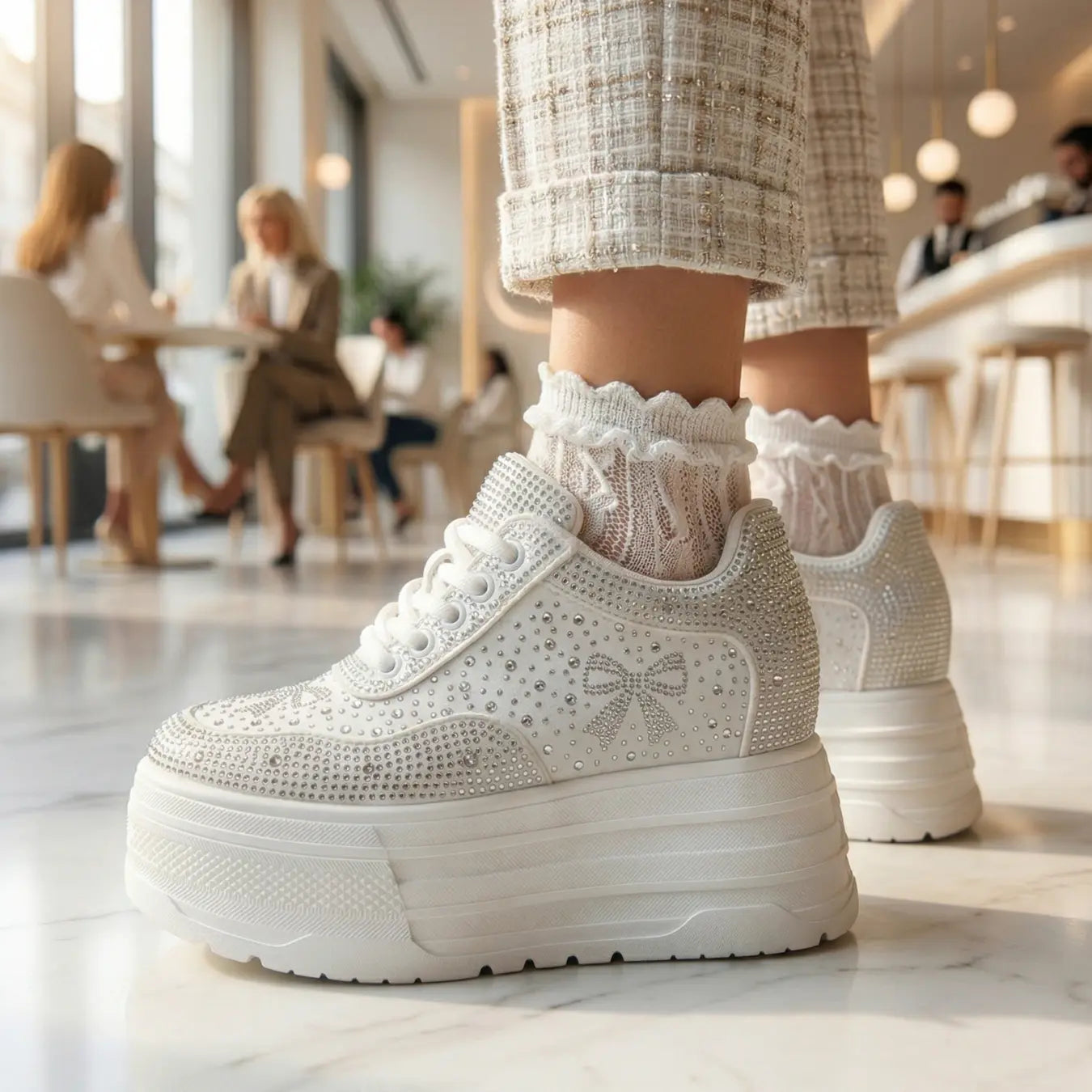 Liora 11 Cm Height Increase Platform Heels For A Taller Look