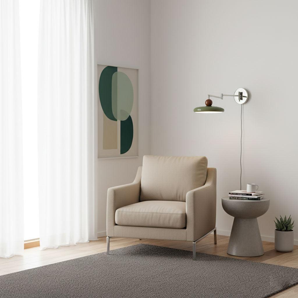 Lola runde Wandleuchte mit integriertem LED für den Innenbereich