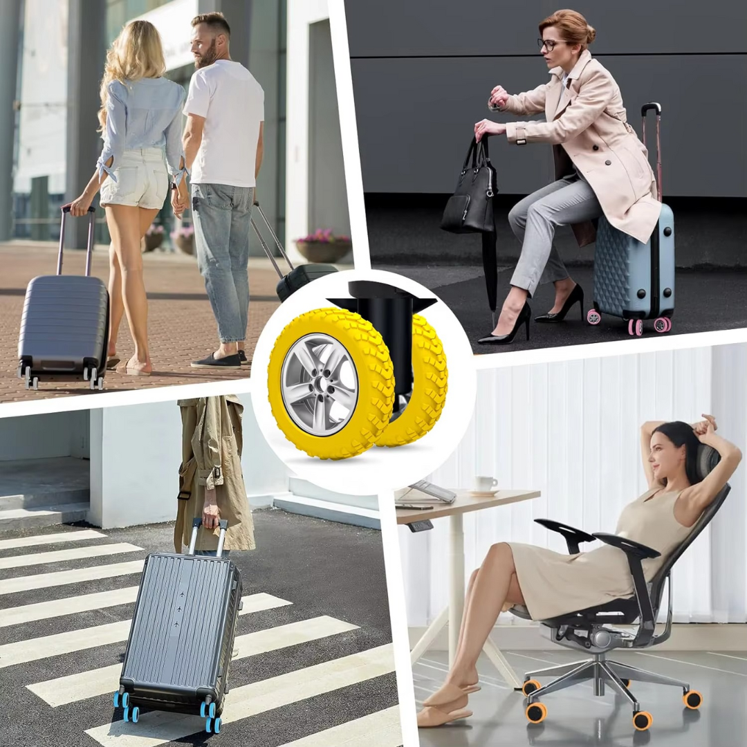 Copri Ruote per Valigia Protettori per Valigie Accessori da Viaggio | Meowbutter