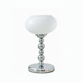 Astrelle Retro Space Age Table Lamp Chrome Orange Glass