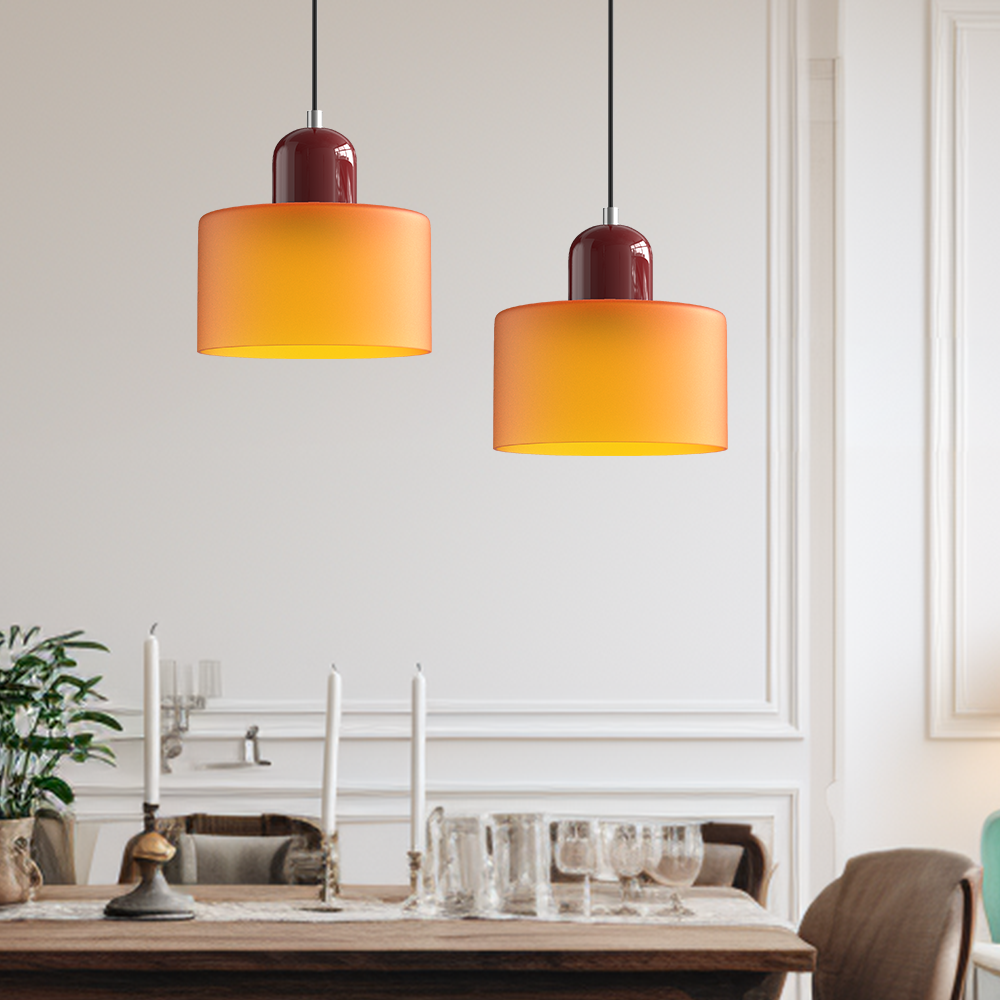Luminor Bauhaus Inspired Geometric Pendant Light For Indoor Use