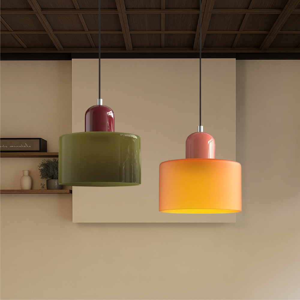 Luminor Bauhaus Inspired Geometric Pendant Light For Indoor Use