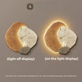 LumoClock | Large Modern Wall Clock | Silent Quartz & LED Light | Meowbutter