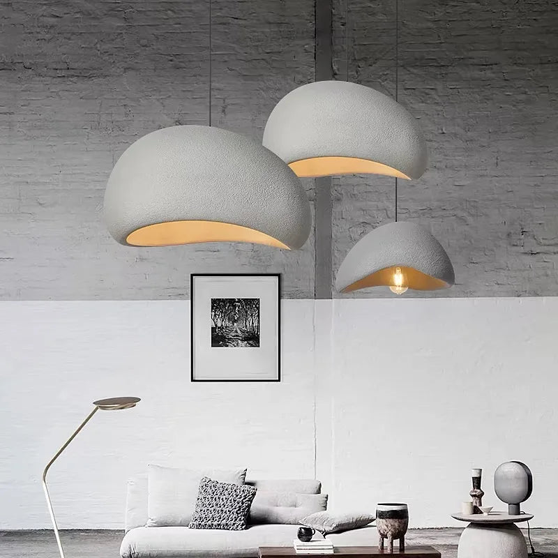 Käsintehty Zenith Glow -LED-kattokruunu — minimalistinen pohjoismainen kattomuotoilu