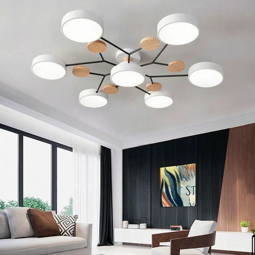 Moderní LED stropní svítidlo - Osvětlení obývacích pokojů - Ormexis