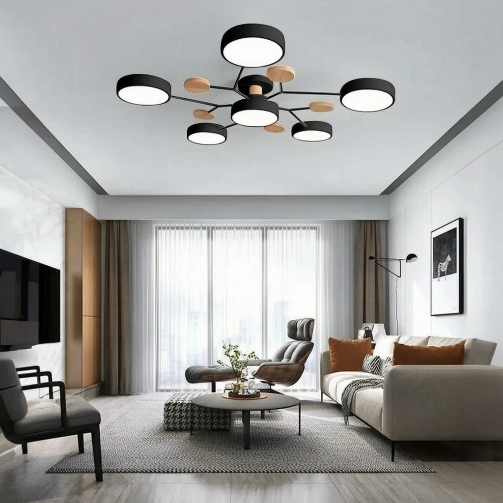Moderní LED stropní svítidlo - Osvětlení obývacích pokojů - Ormexis