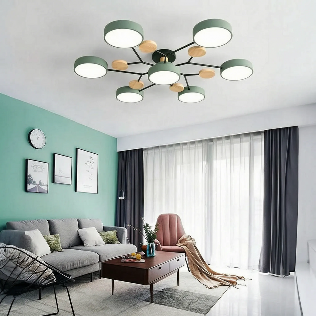 Moderní LED stropní svítidlo - Osvětlení obývacích pokojů - Ormexis
