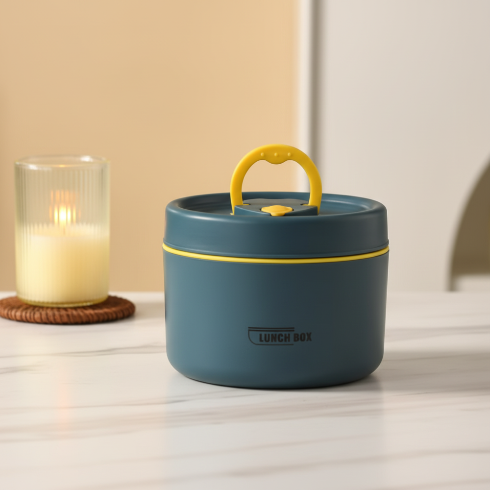 304 Stainless Steel Lunch Box — Double Wall Insulated, Leakproof Seal