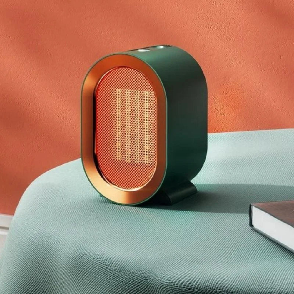 Lightweight Portable Electric Space Heater — Adjustable Thermostat Control