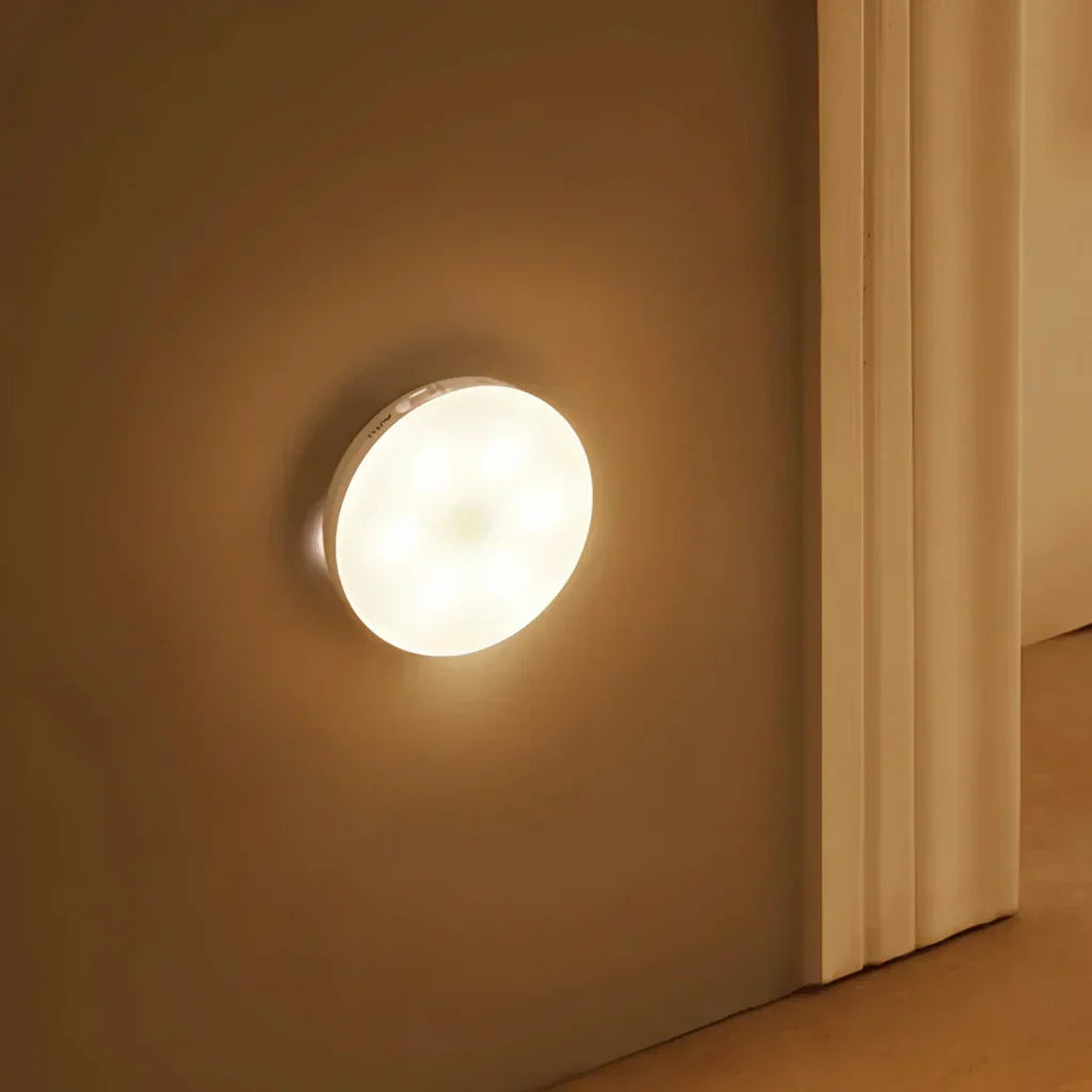 Wireless LED Motion Sensor Night Light — Automatic Steady Glow