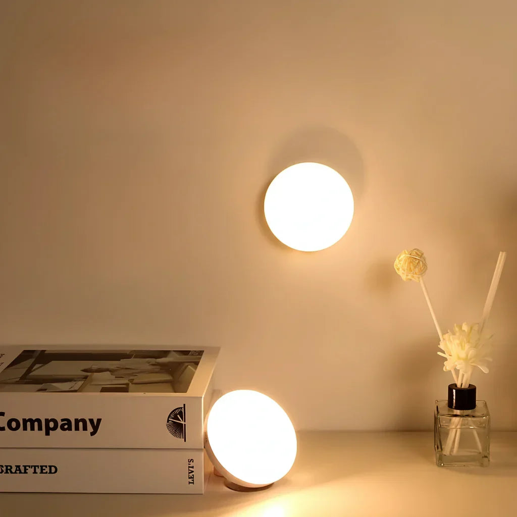 Wireless LED Motion Sensor Night Light — Automatic Steady Glow