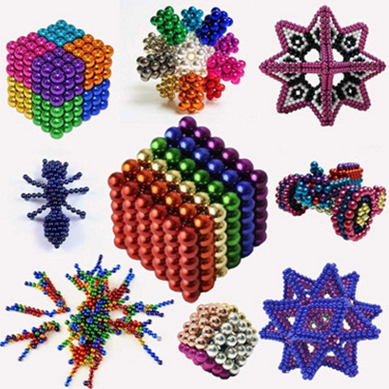 Magnetická stavebnice MagiBuild Sphere — 3D konstrukční sada s více osami
