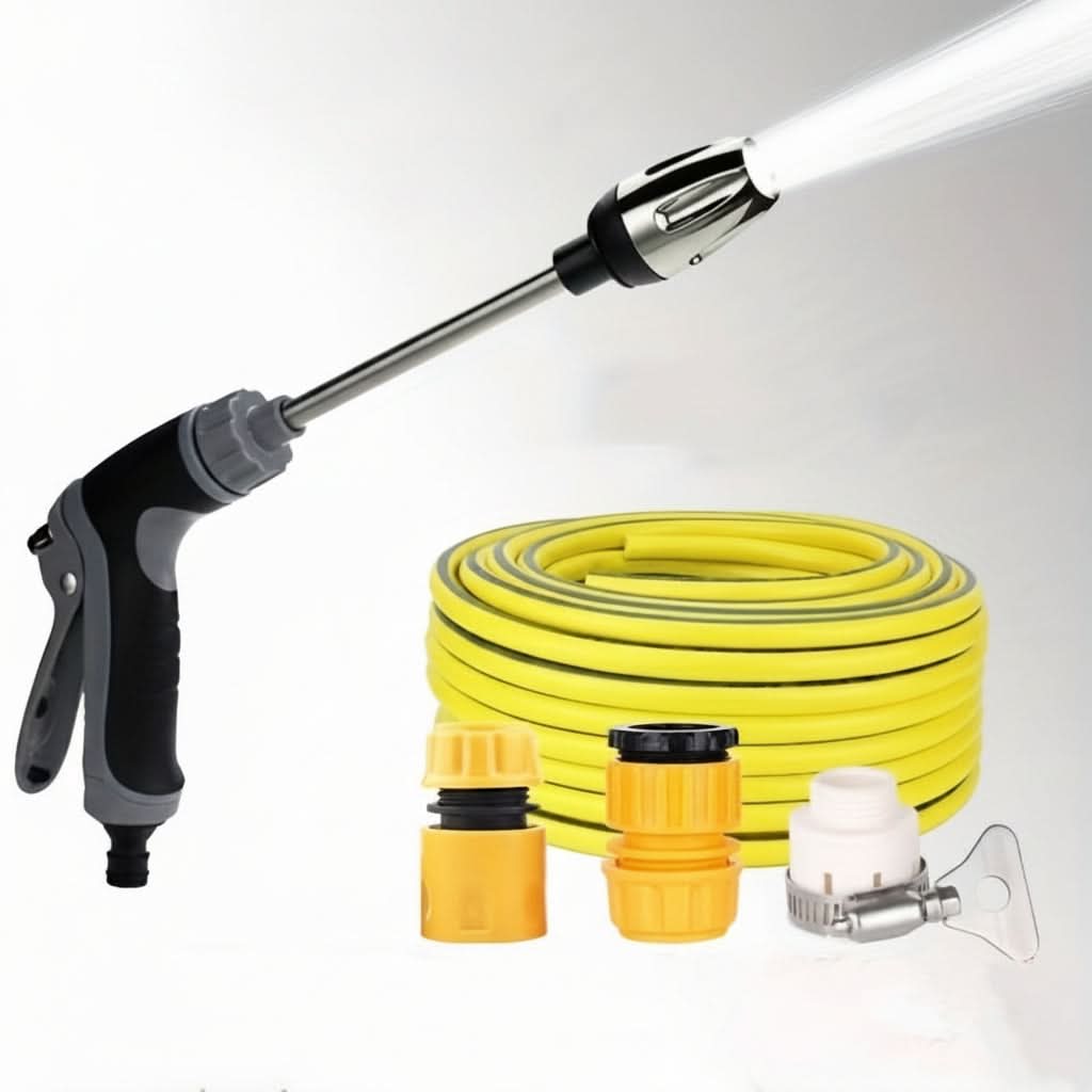 High-pressure foam spray gun designed for efficient outdoor cleaning tasks | meowbutter