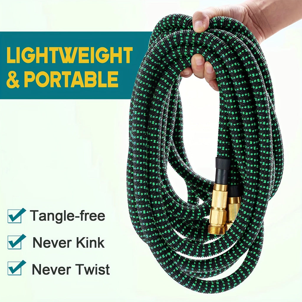 Portable Watering Hose - Flexible Flow Design - Garden & Cleaning Use | meowbutter