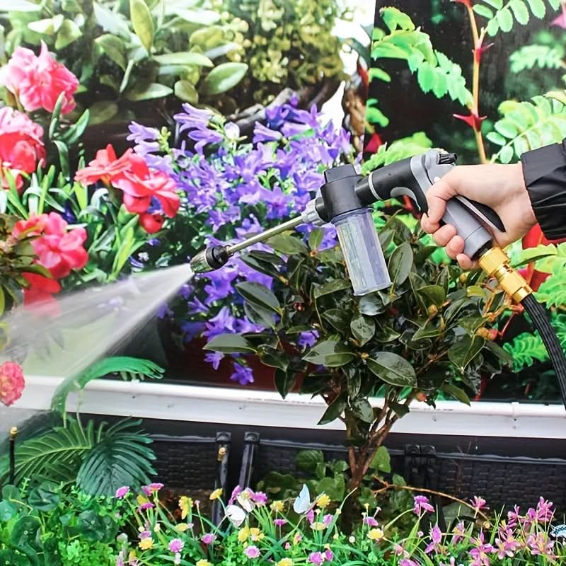 High-pressure foam spray gun designed for efficient outdoor cleaning tasks | meowbutter