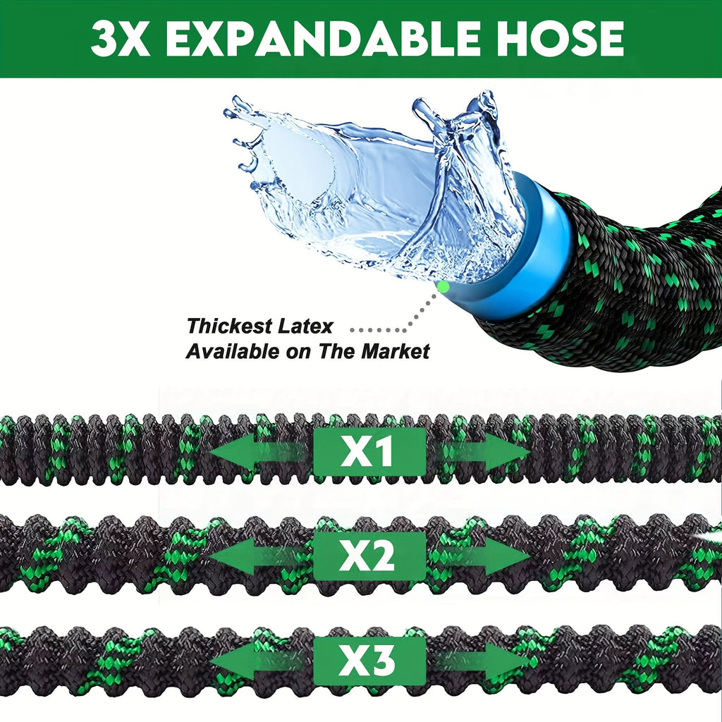 Portable Watering Hose - Flexible Flow Design - Garden & Cleaning Use | meowbutter