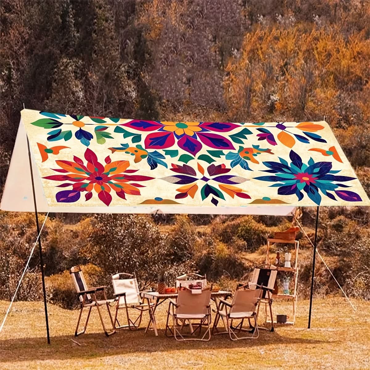 Stilvolles Outdoor-Vordach für entspannte Erholung im Schatten, überall. | meowbutter