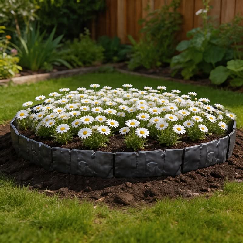 Bordura decorativa da giardino per rifinire il prato in modo ordinato | meowbutter