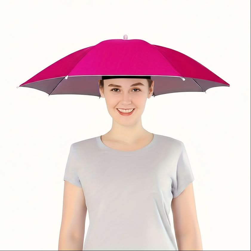 Cappello-ombrello leggero e a mani libere, progettato per proteggerti dal sole all’aperto | meowbutter