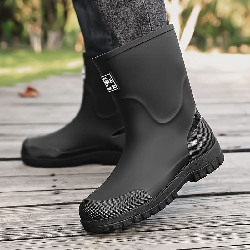 Durable outdoor rain boots designed for reliable comfort and protection. | meowbutter