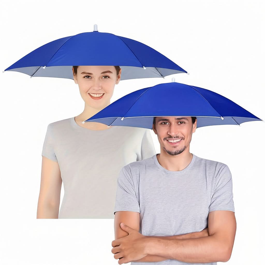 Cappello-ombrello leggero e a mani libere, progettato per proteggerti dal sole all’aperto | meowbutter