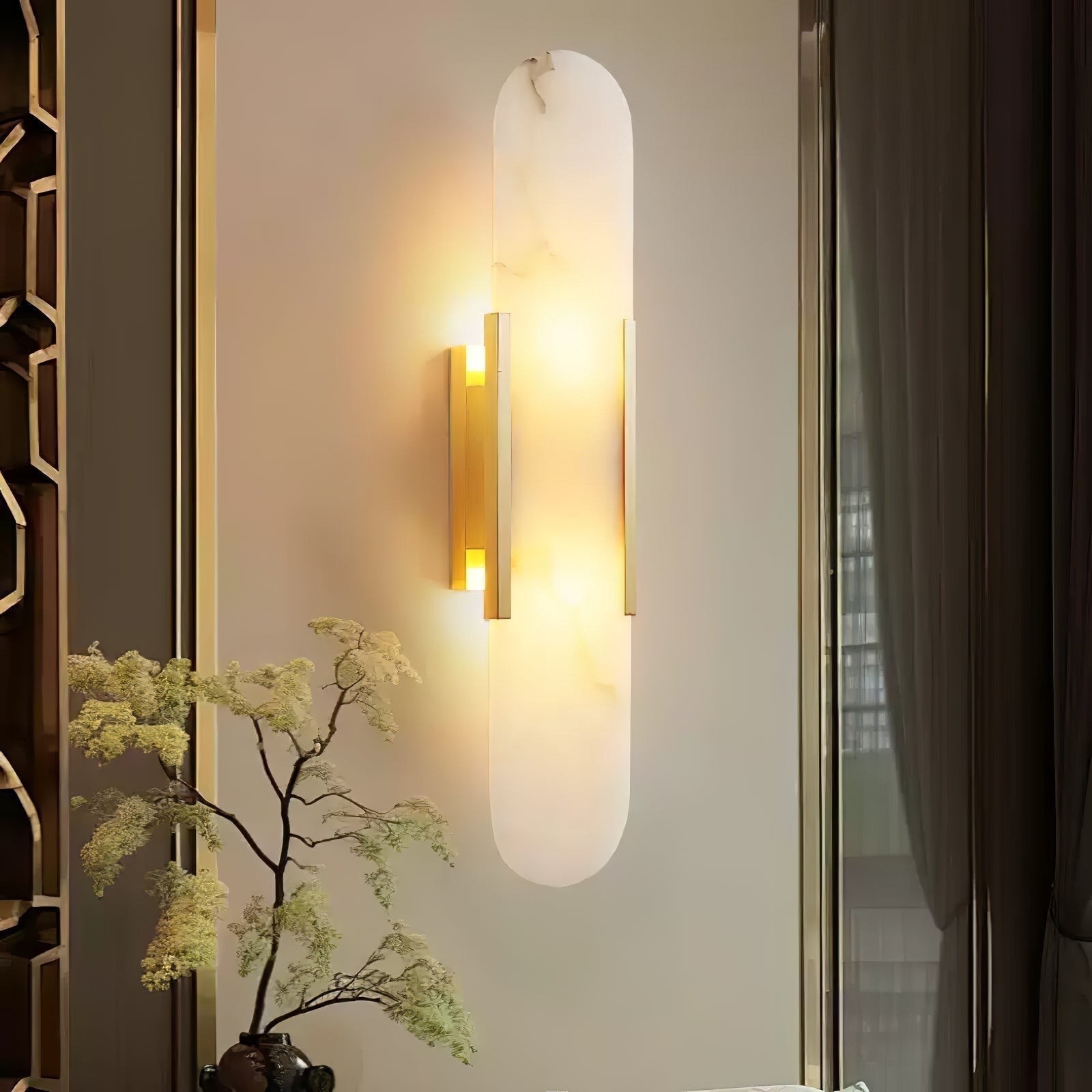 Aurelle | Luxury Alabaster Wall Lamp