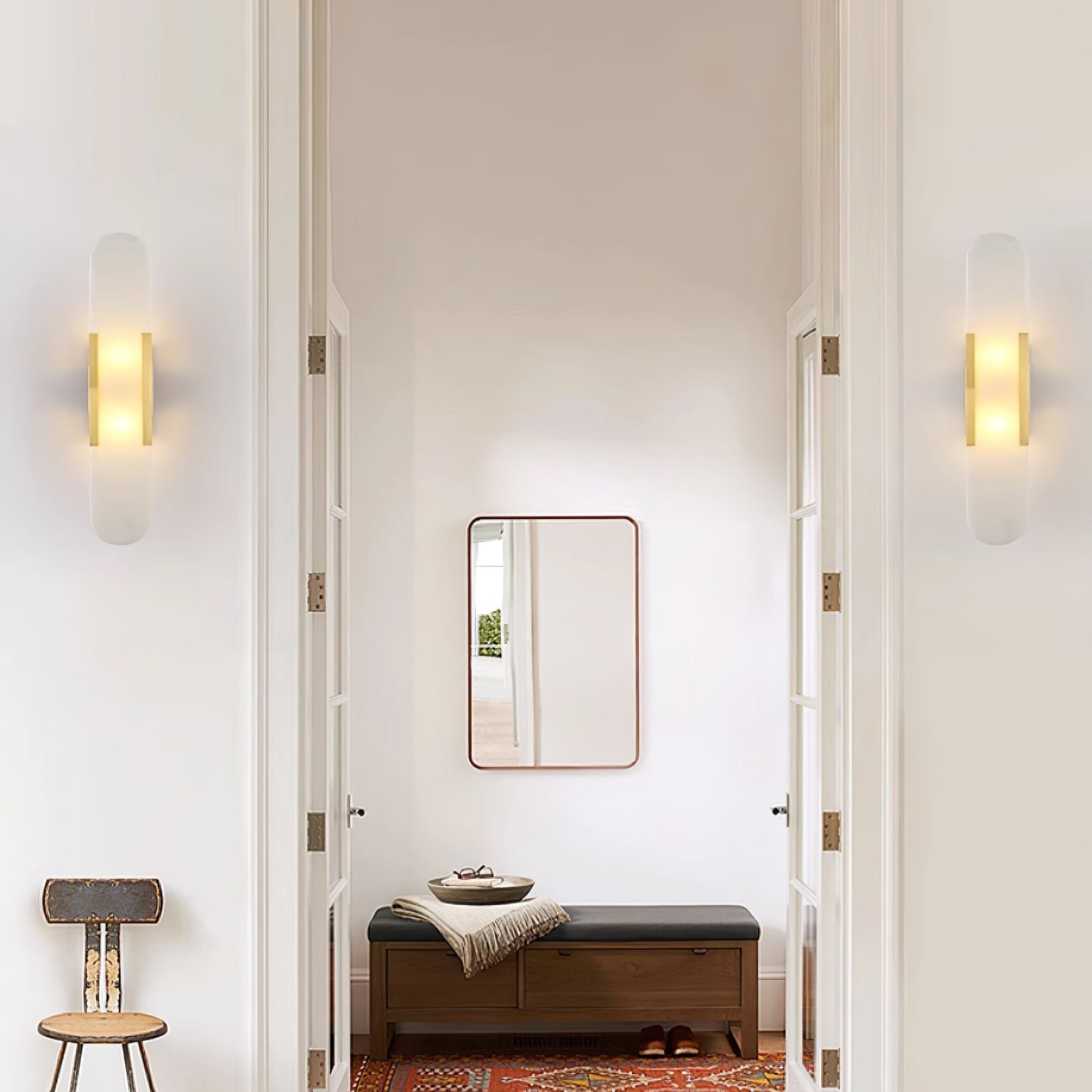 Aurelle | Luxury Alabaster Wall Lamp